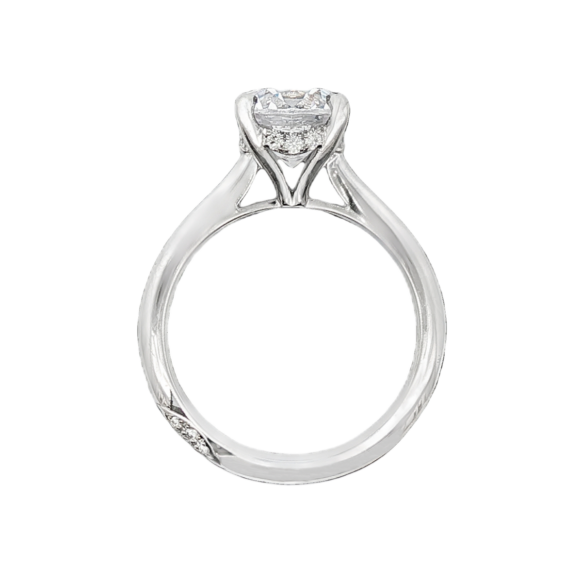 Tacori Round Diamond Solitaire Engagement Ring — photo 3 of 3