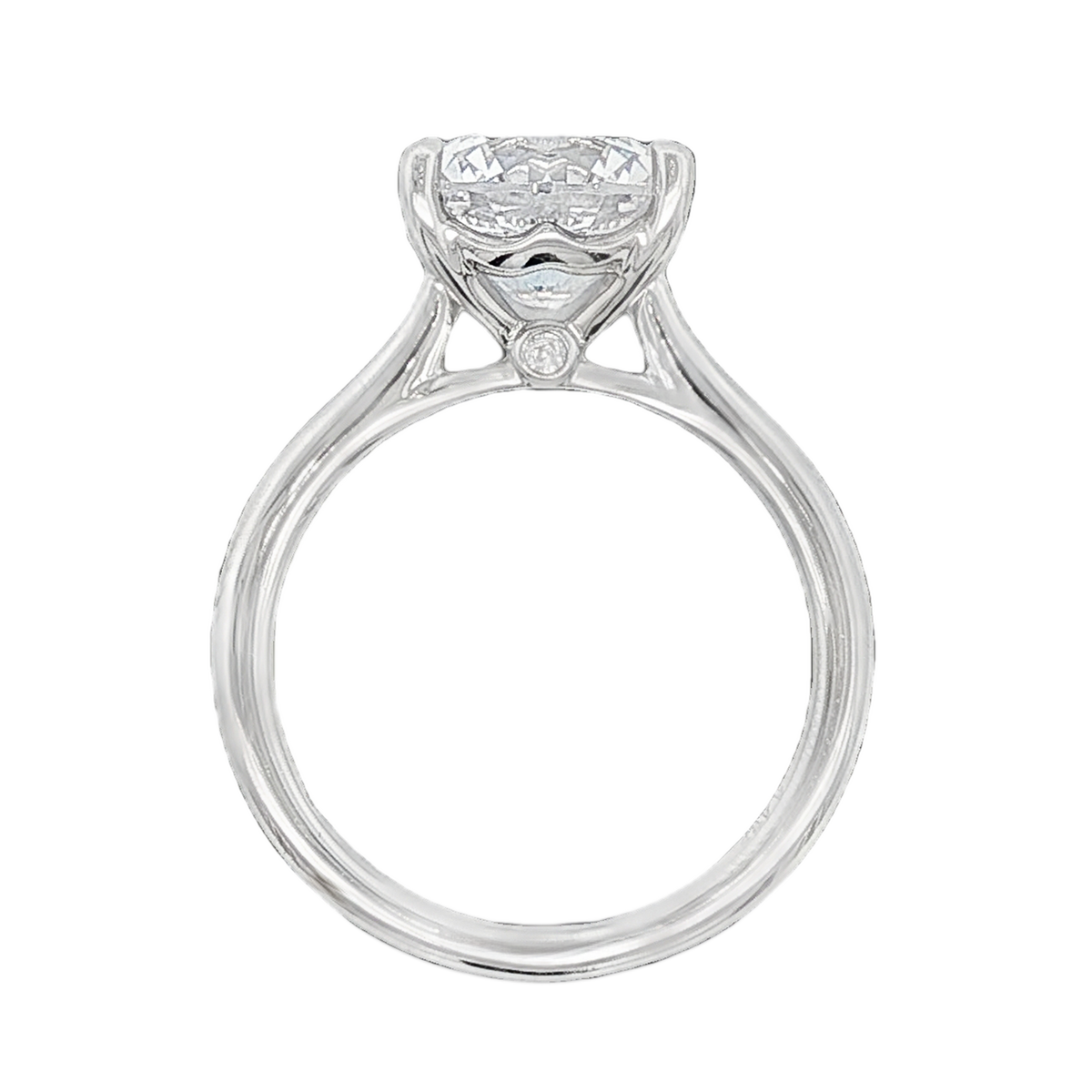 Fana Classic Round Solitaire Diamond Engagement Ring — photo 3 of 3