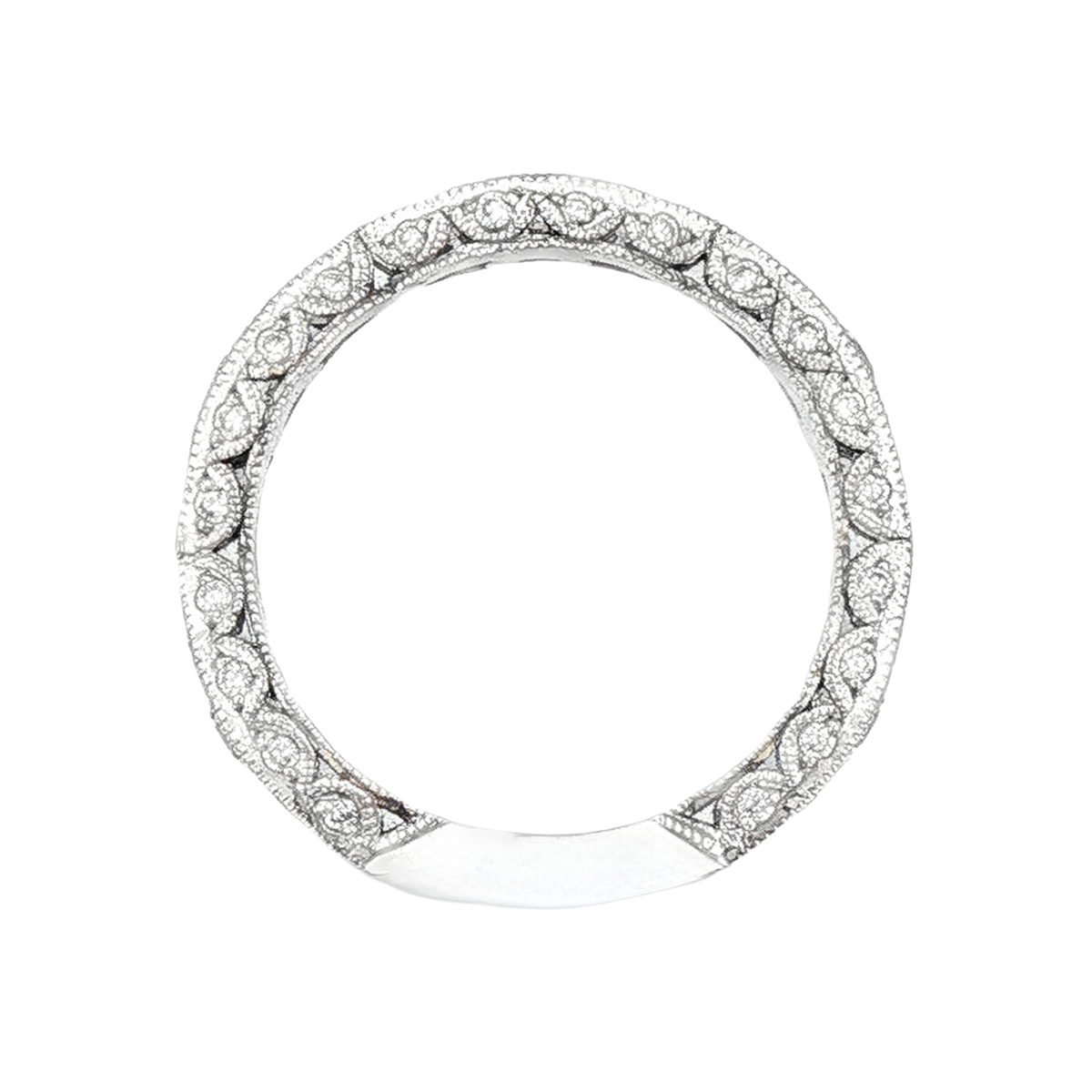 Tacori Diamond Crescent Wedding Ring — photo 3 of 3