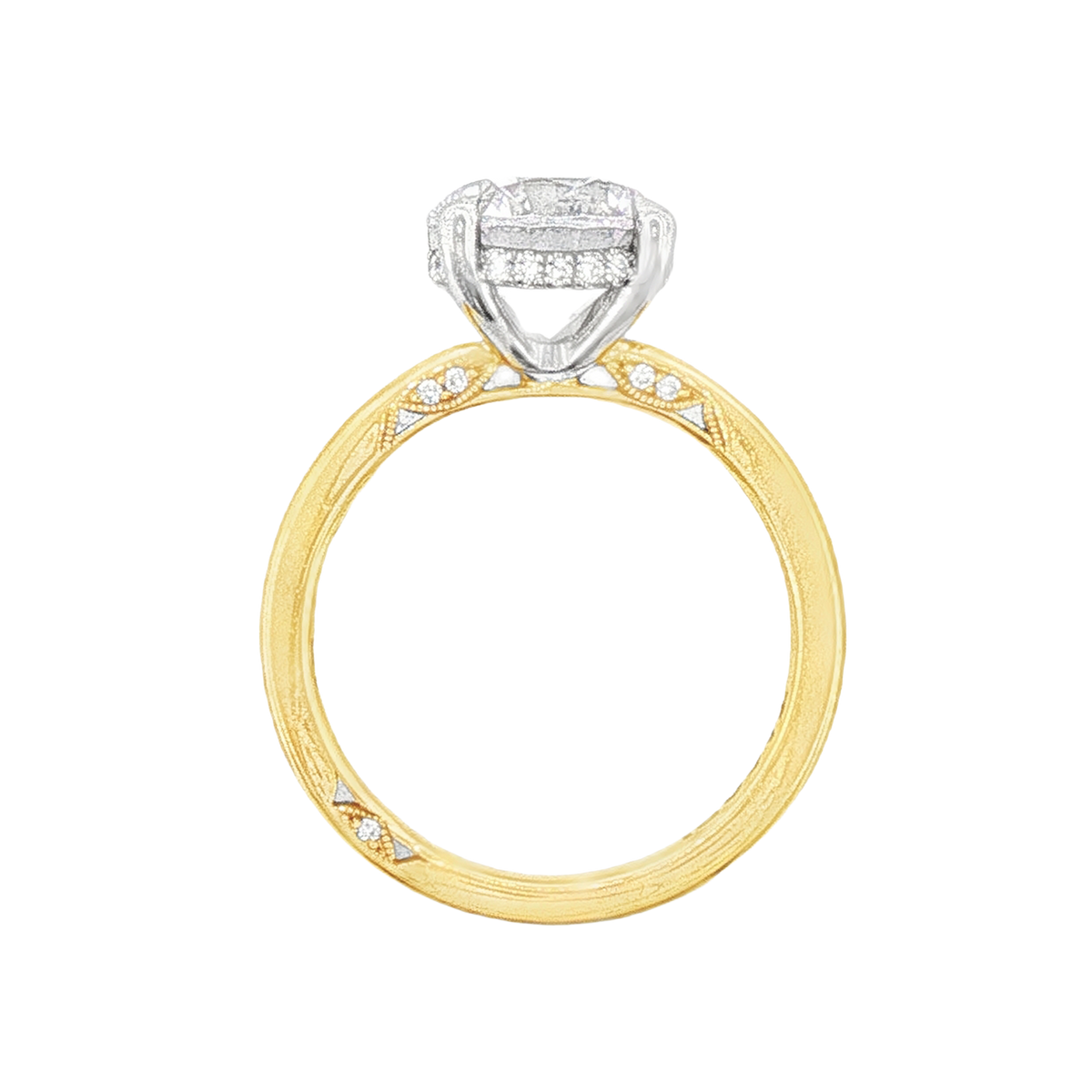 Tacori Round Solitaire Diamond Engagement Ring — photo 3 of 3