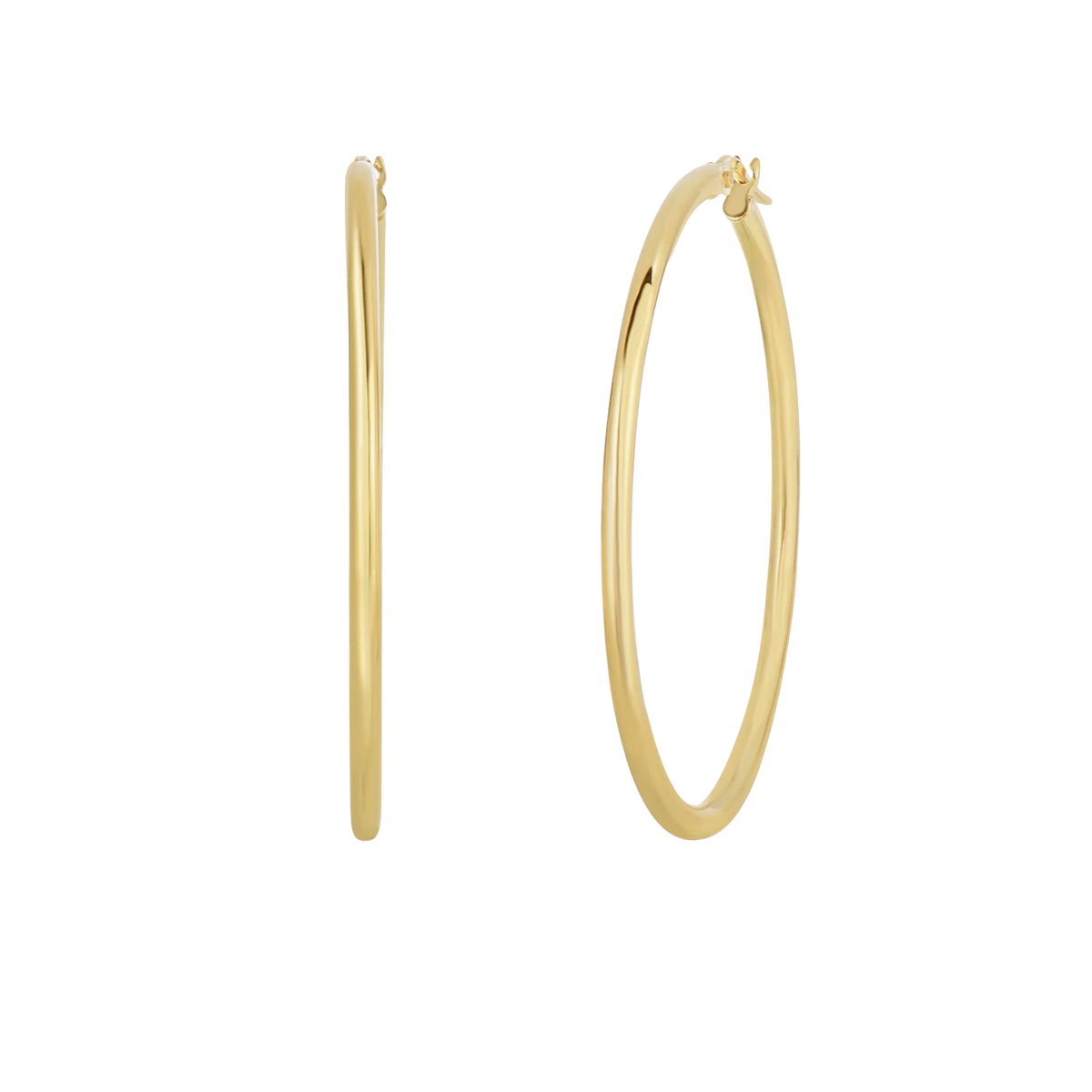 Roberto Coin 14K Yellow Gold 45mm Hoop Earrings — photo 1 of 1