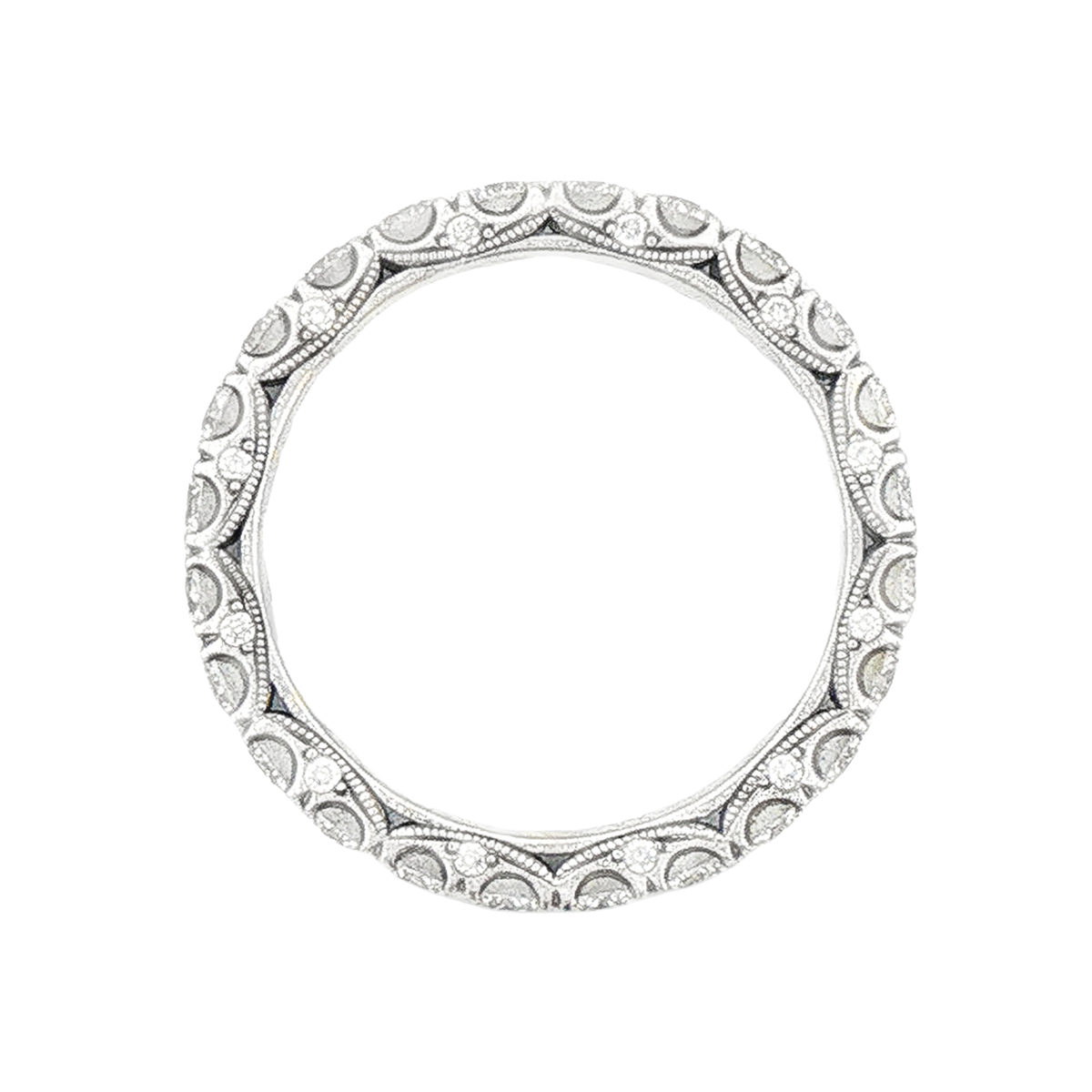 Tacori Round Brilliant Cut Diamond Eternity Ring — photo 3 of 3