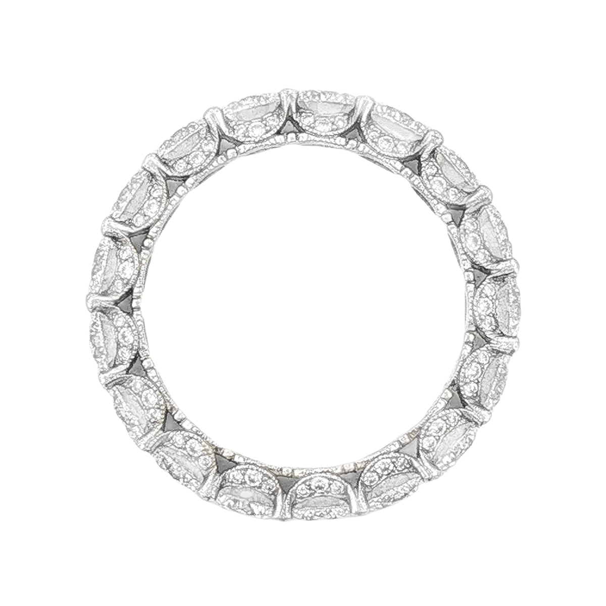 Tacori Round Brilliant Cut Diamond Eternity Ring — photo 3 of 3