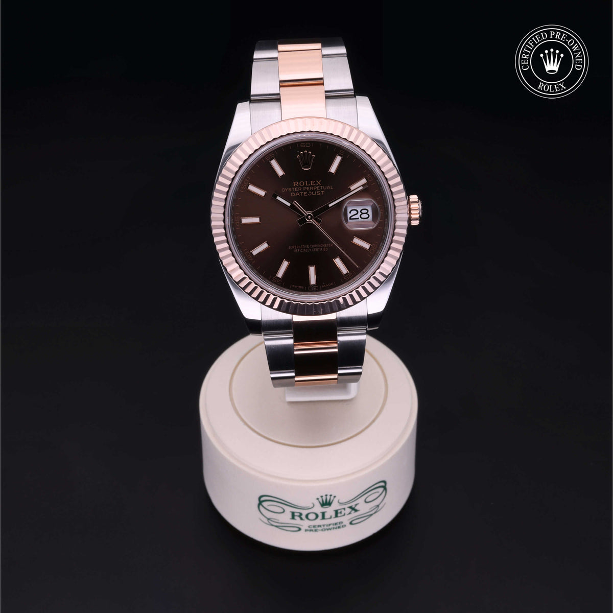 Rolex Certified Pre-Owned Datejust 41 M126331 in Oystersteel and Everose gold, image 41 of 41