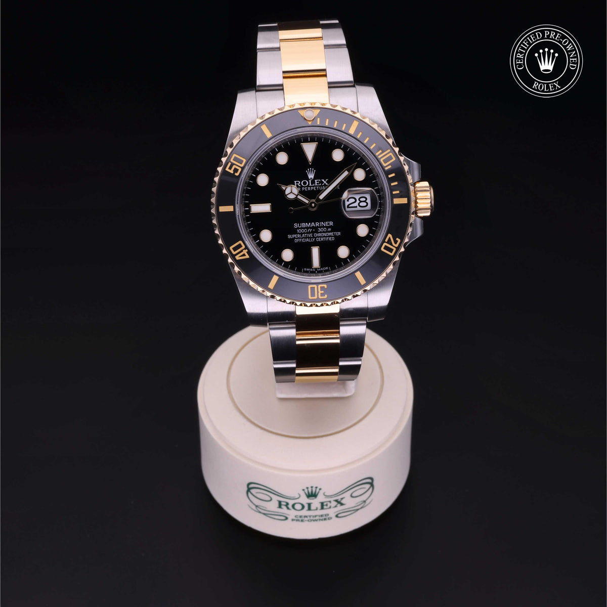 Rolex Certified Pre-Owned Submariner Date M116613LN in Oystersteel and yellow gold with black dial, image 41 of 41