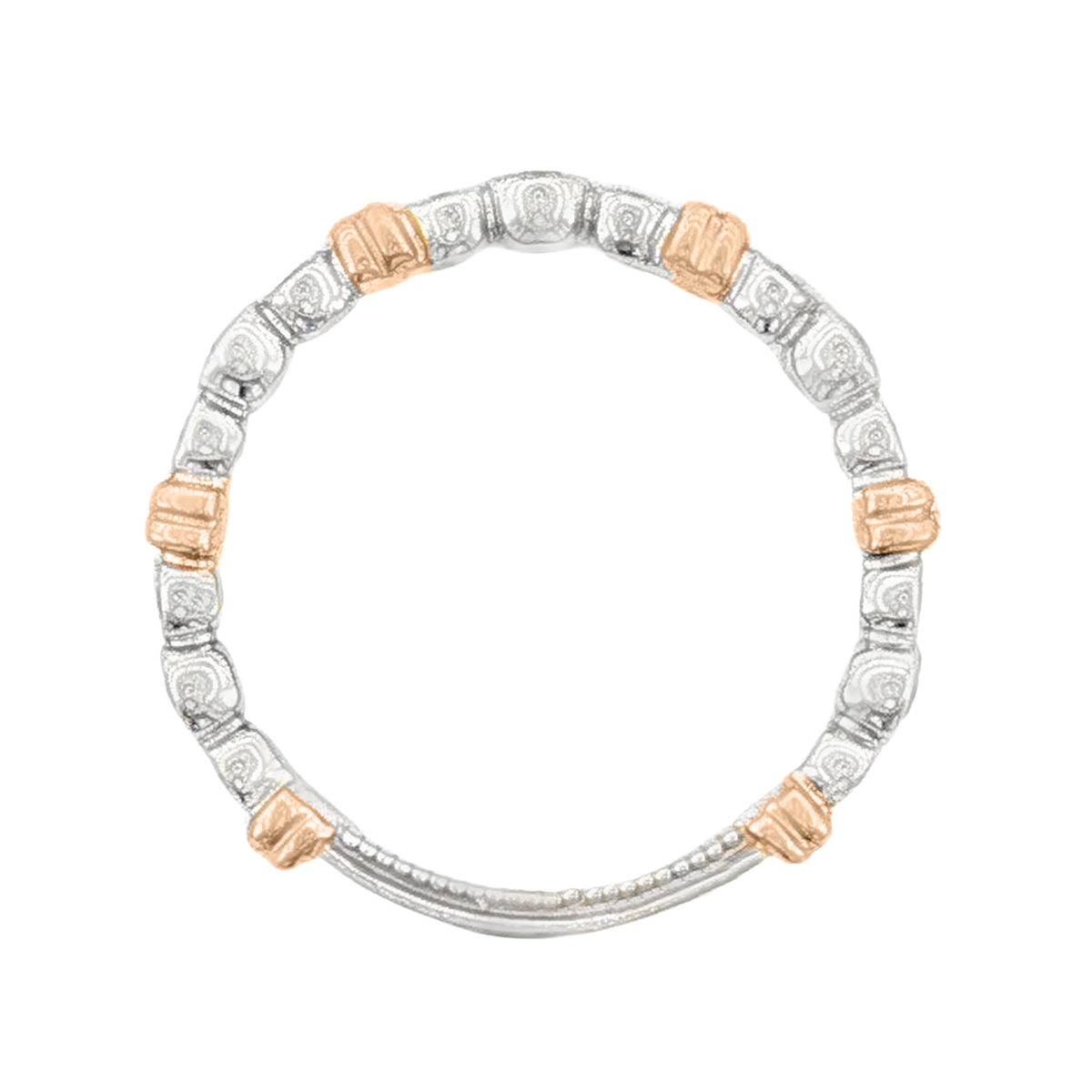 Verragio Two-Tone Diamond Wedding Ring — photo 3 of 3