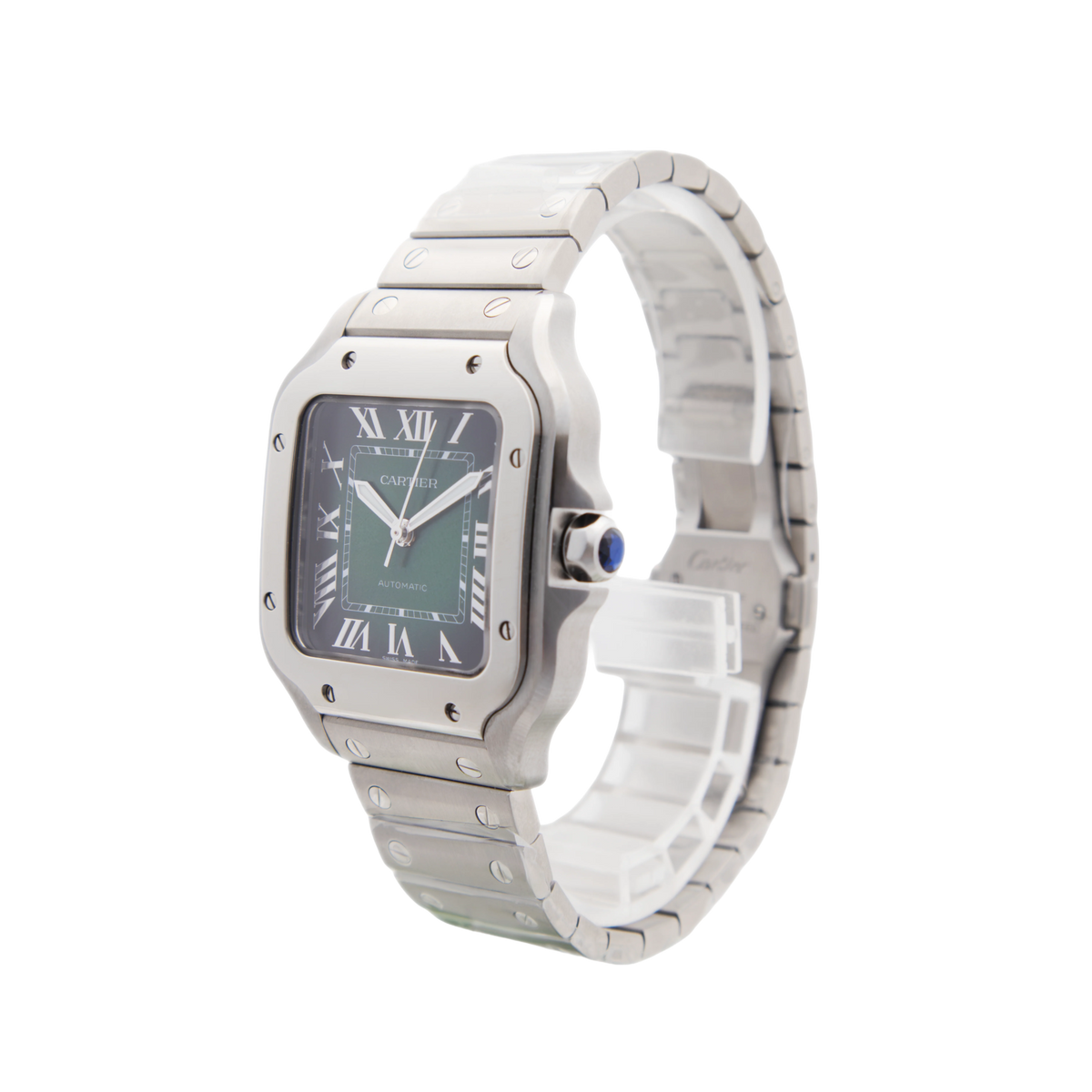 Pre-Owned Cartier Medium Santos 4075