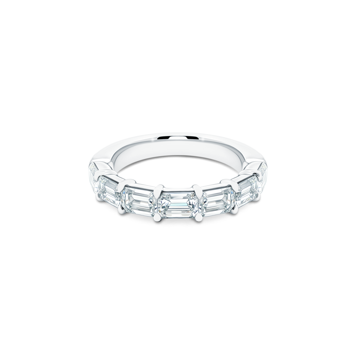 2.09ct Baguette Cut Diamond Wedding Ring — photo 1 of 3