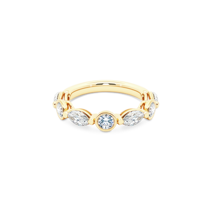 1.27ct Mixed Shape Diamond Wedding Ring — photo 1 of 3