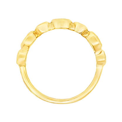 .63ct Bezel Set Round Cut Diamond Wedding Ring — photo 3 of 3