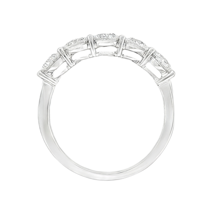 1.51ct Round Cut Diamond Wedding Ring — photo 3 of 3