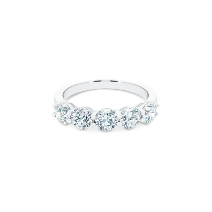 1.51ct Round Cut Diamond Wedding Ring — photo 1 of 3