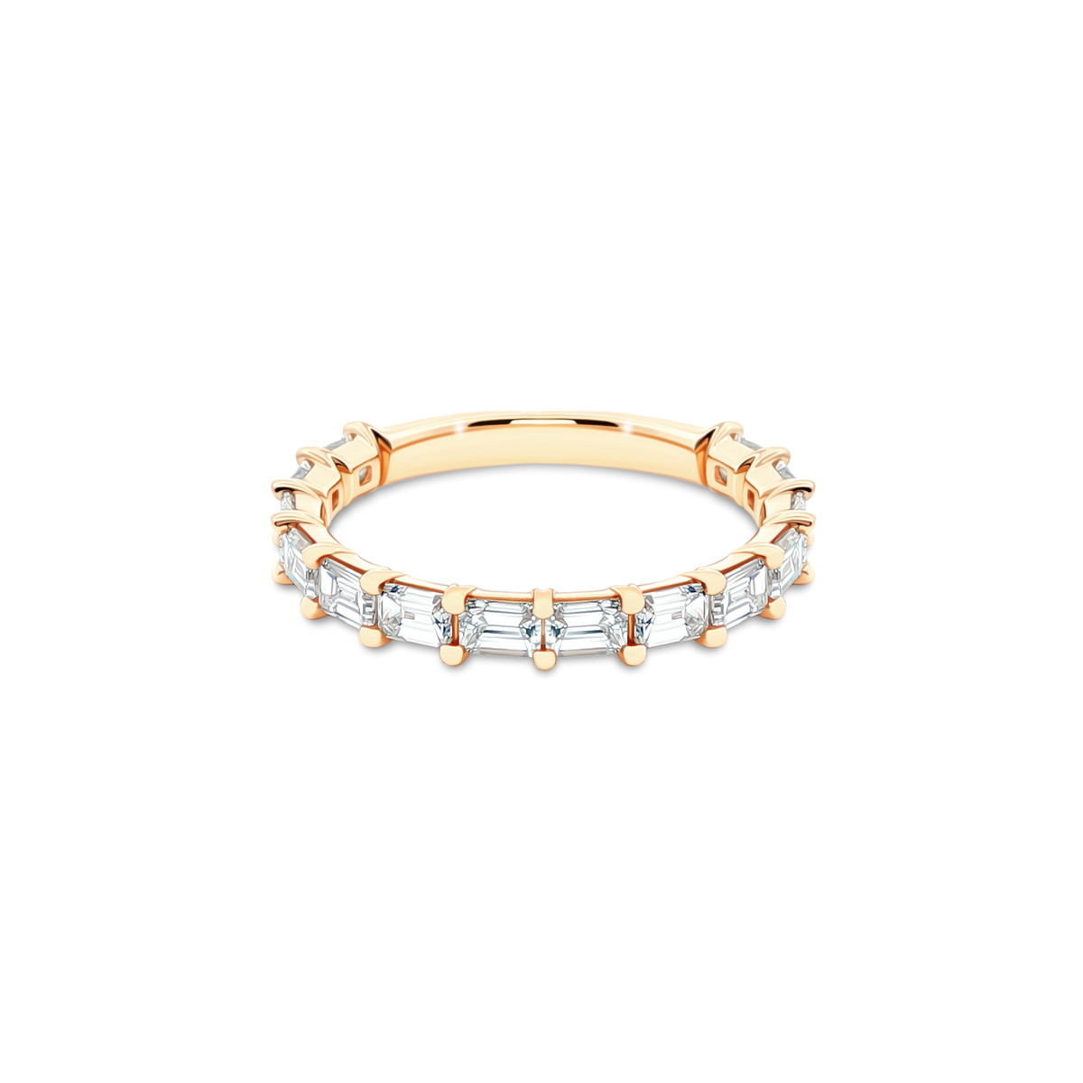 1.49ct Emerald Cut Diamond Wedding Ring — photo 1 of 3