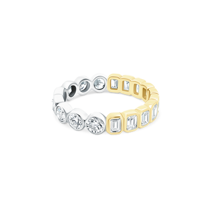 2.02ct 14k Yellow Gold Diamond Eternity Band - SKU 110-8935