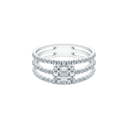 .81ct 14k White Gold Diamond Ring - SKU 130-2033