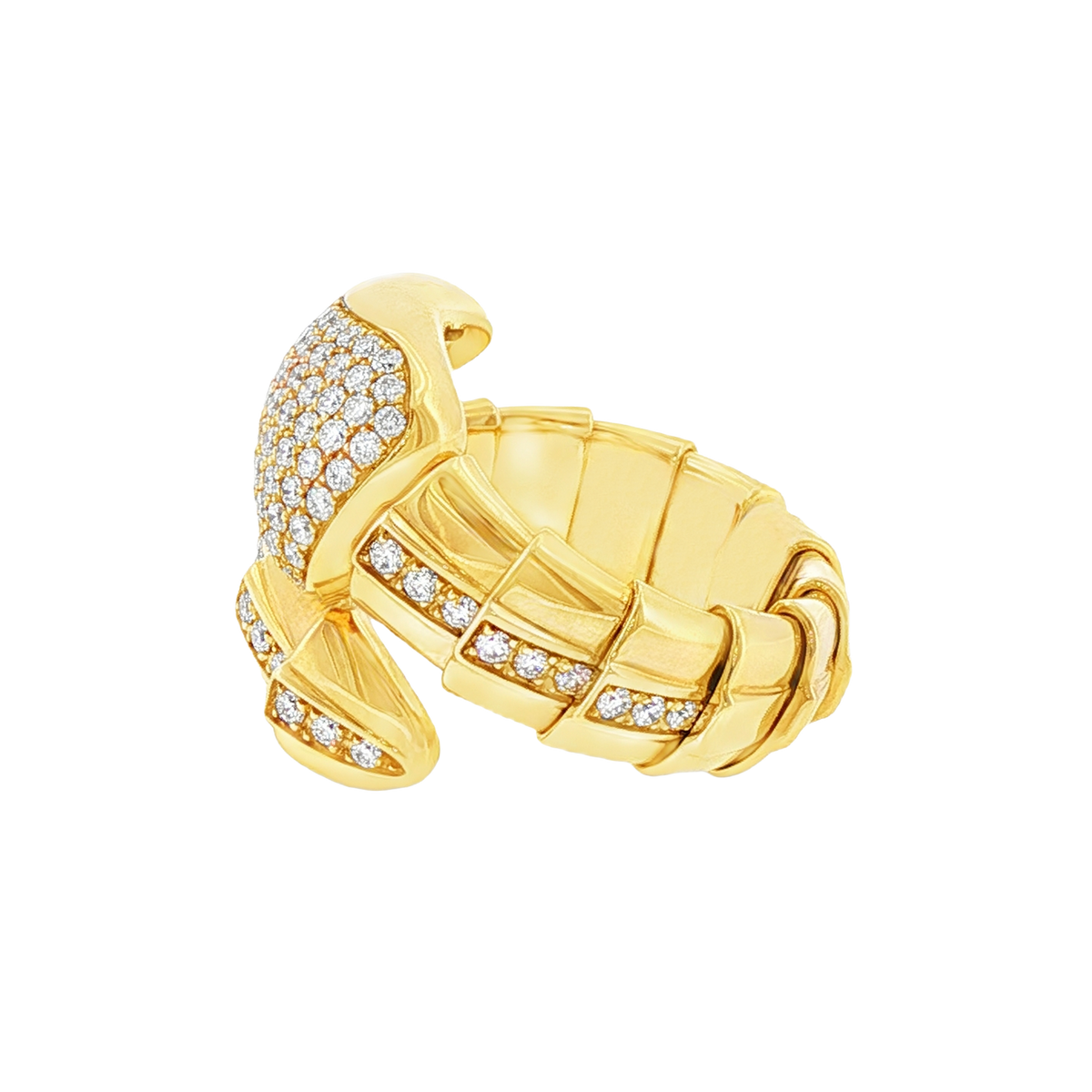 .90ct 18k Yellow Gold Diamond Ring — photo 2 of 2