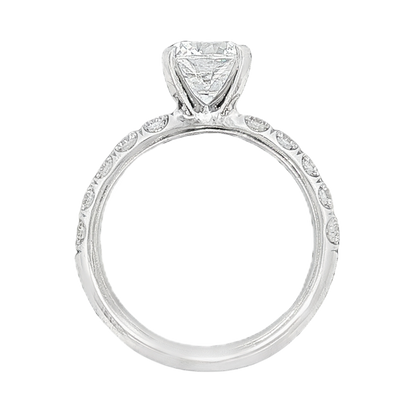 Signature Round Diamond Engagement Ring — photo 3 of 3