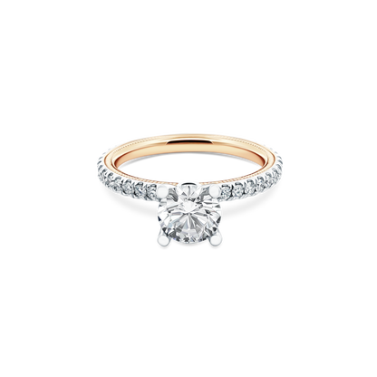 Verragio Round Diamond Pave Engagement Ring — photo 1 of 3
