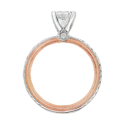 Verragio Round Diamond Pave Engagement Ring — photo 3 of 3