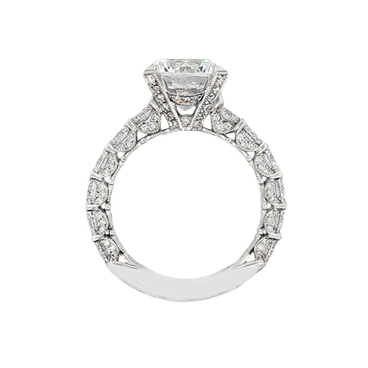 Tacori Round Diamond Shared Prong Engagement Ring — photo 3 of 3
