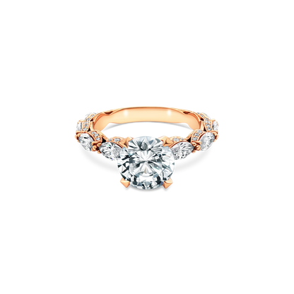 Tacori Round Diamond Solitaire Engagement Ring — photo 1 of 3