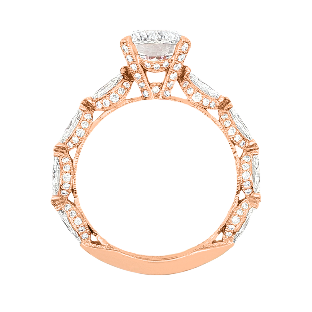 Tacori Round Diamond Solitaire Engagement Ring — photo 3 of 3