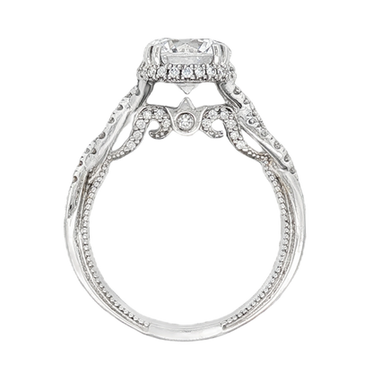 Verragio Round Halo Diamond Engagement Ring — photo 3 of 3
