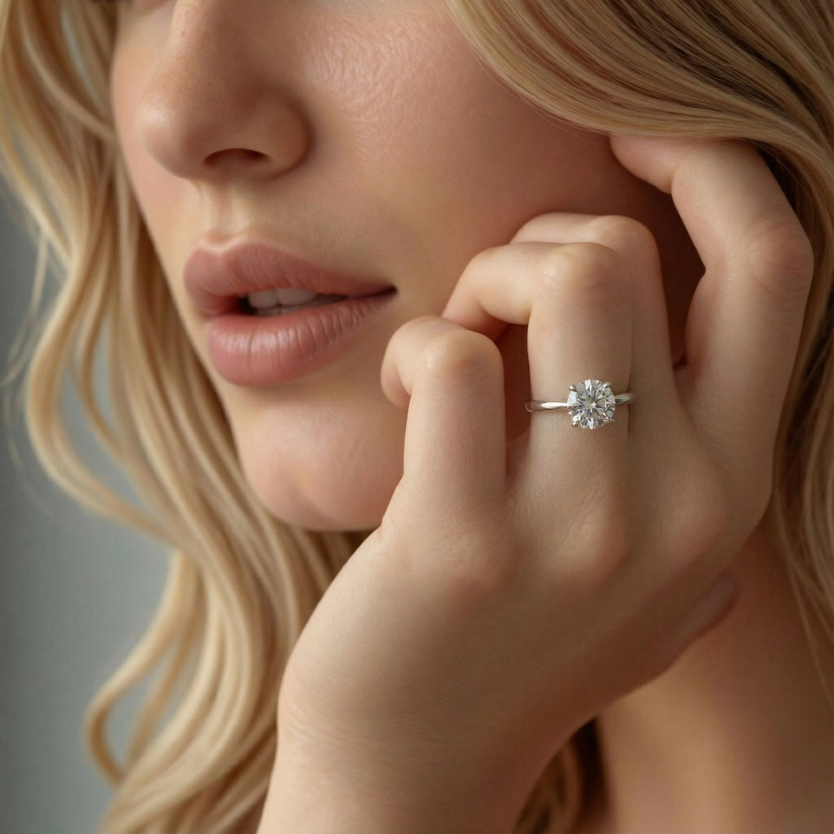 Tacori Round Diamond Solitaire Engagement Ring — photo 2 of 3