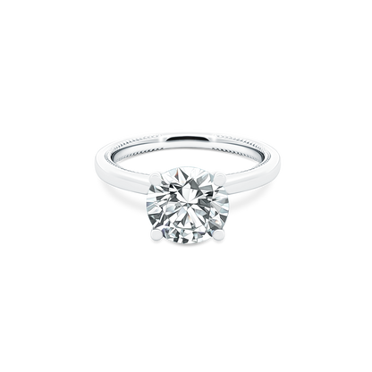 Verragio Round Solitaire Diamond Engagement Ring — photo 1 of 3