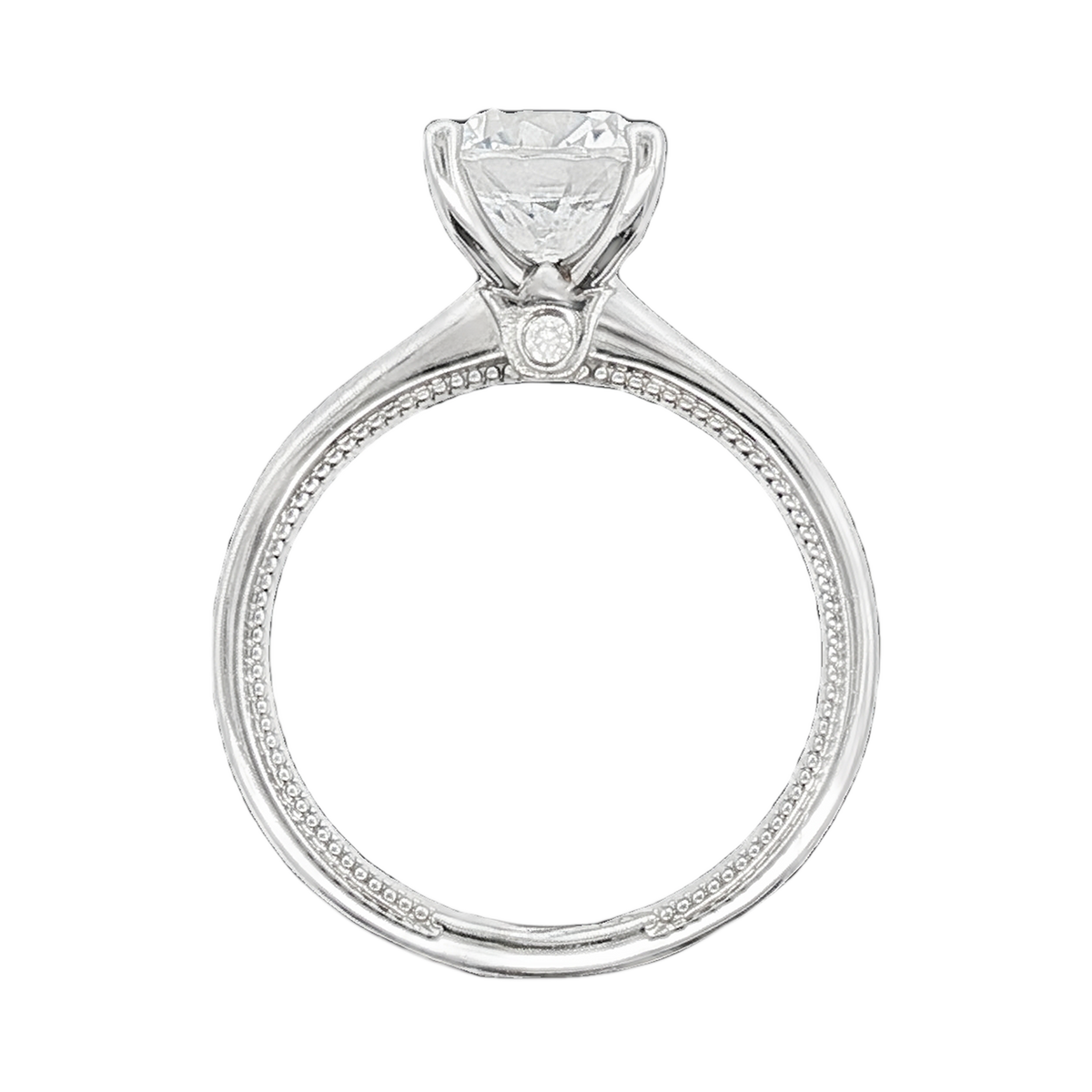 Verragio Round Solitaire Diamond Engagement Ring — photo 3 of 3