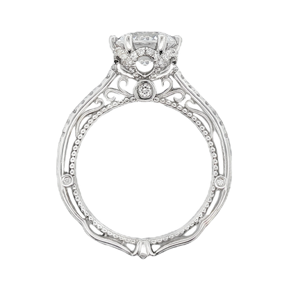 Verragio Round Diamond Pave Engagement Ring — photo 3 of 3