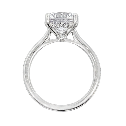 Fana Classic Round Solitaire Diamond Engagement Ring — photo 3 of 3