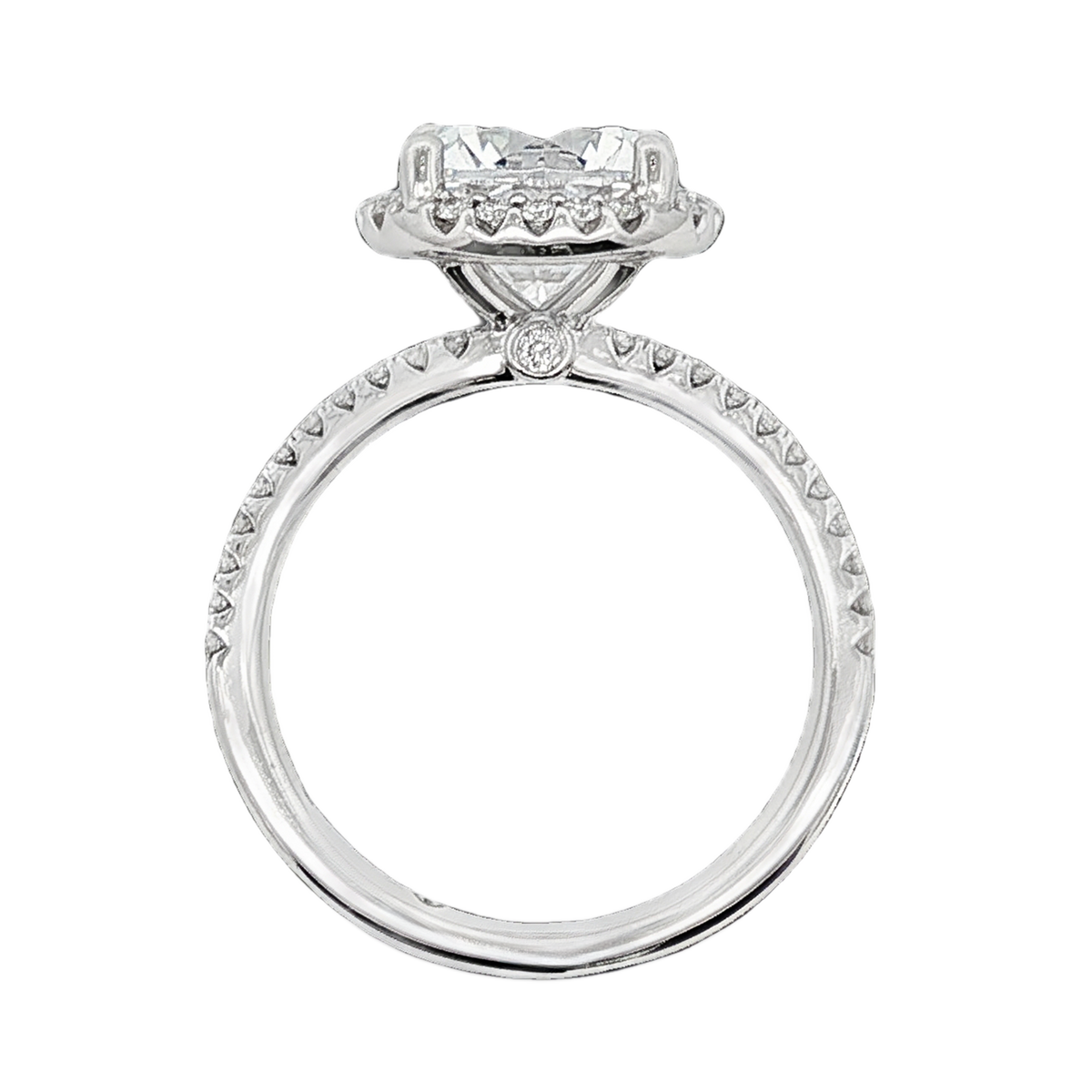 Fana Halo Diamond Engagement Ring — photo 3 of 3