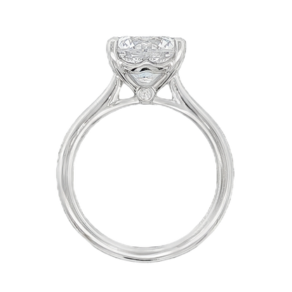 Fana Classic Round Solitaire Diamond Engagement Ring — photo 3 of 3