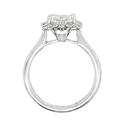 Fana Halo Diamond Engagement Ring — photo 3 of 3