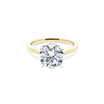 Signature Round Solitaire Diamond Engagement Ring — photo 1 of 3