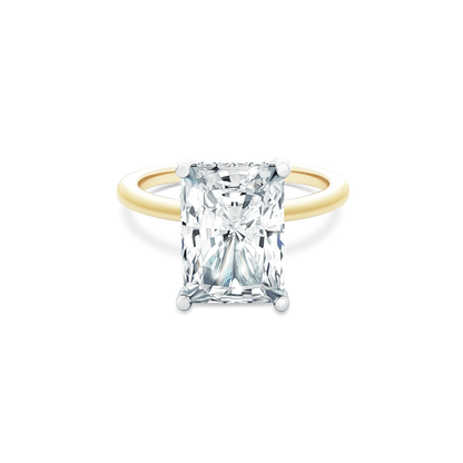 Signature Radiant Solitaire Diamond Engagement Ring — photo 1 of 3
