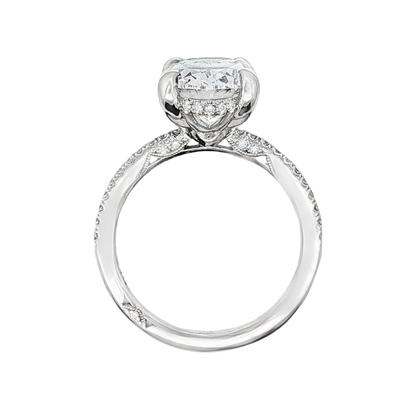 Tacori Oval Diamond Pave Engagement Ring — photo 3 of 3