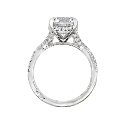 Tacori Round Diamond Pave Engagement Ring — photo 3 of 3