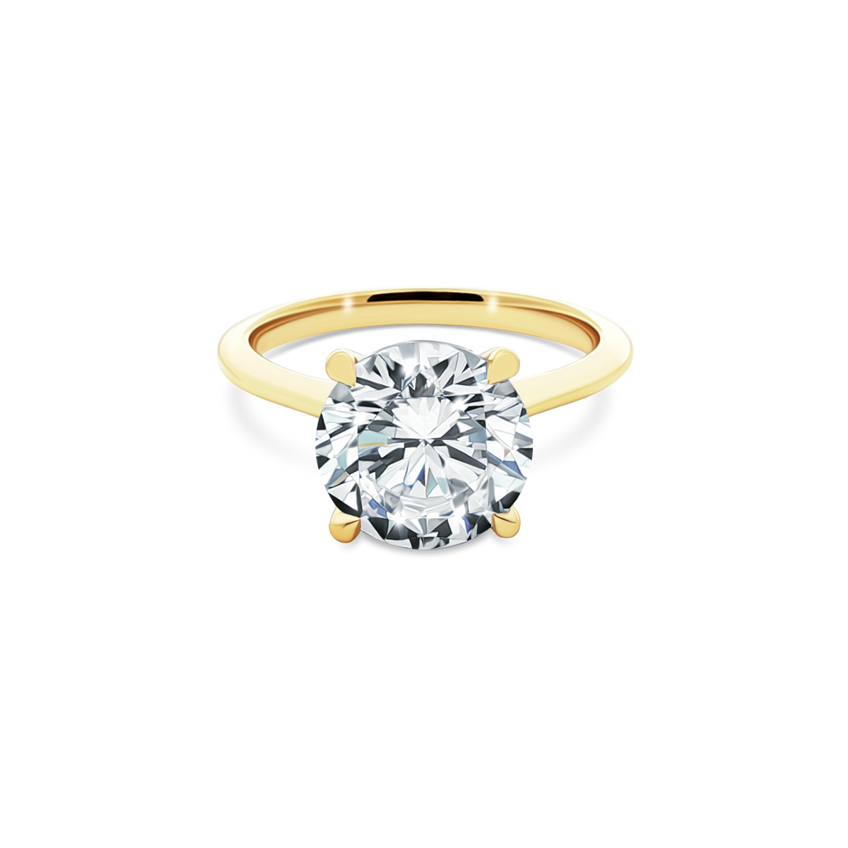 Tacori Round Solitaire Diamond Engagement Ring — photo 1 of 3