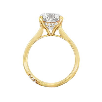 Tacori Round Solitaire Diamond Engagement Ring — photo 3 of 3