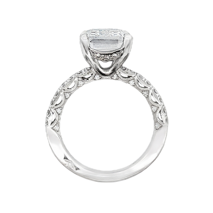 Tacori Emerald Diamond Pave Engagement Ring — photo 3 of 3