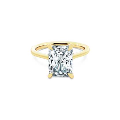 Tacori Emerald Solitaire Diamond Engagement Ring — photo 1 of 3