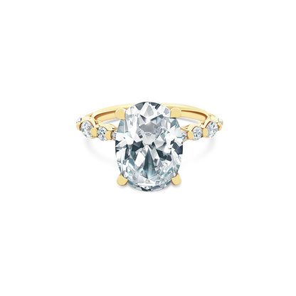 Tacori Oval Diamond Solitaire Engagement Ring — photo 1 of 3