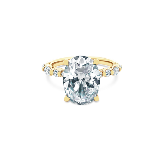 Tacori Oval Diamond Solitaire Engagement Ring — photo 1 of 3