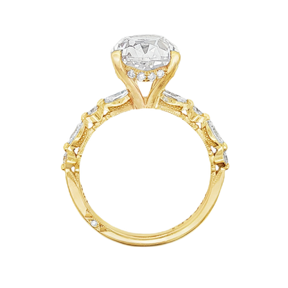 Tacori Oval Diamond Solitaire Engagement Ring — photo 3 of 3