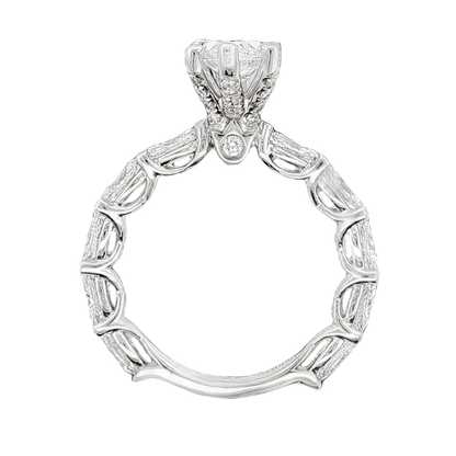 Verragio Marquise Diamond Shared Prong Engagement Ring — photo 3 of 3