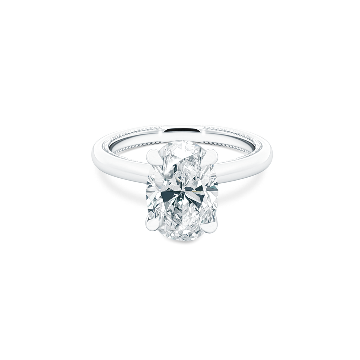 Verragio Round Solitaire Diamond Engagement Ring — photo 1 of 3