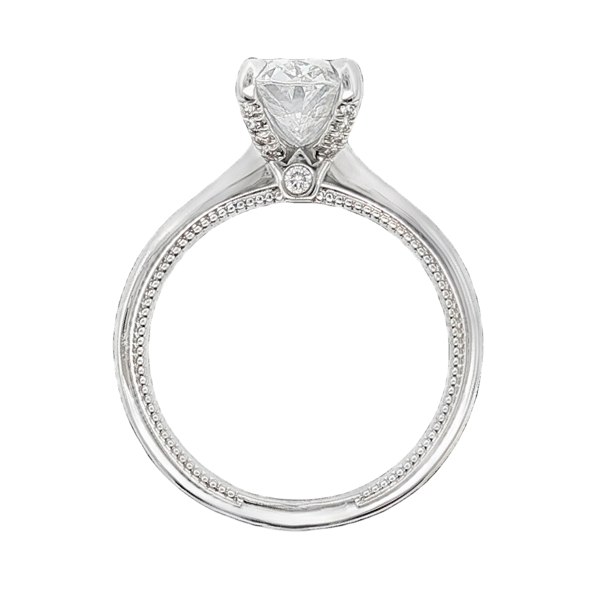Verragio Round Solitaire Diamond Engagement Ring — photo 3 of 3