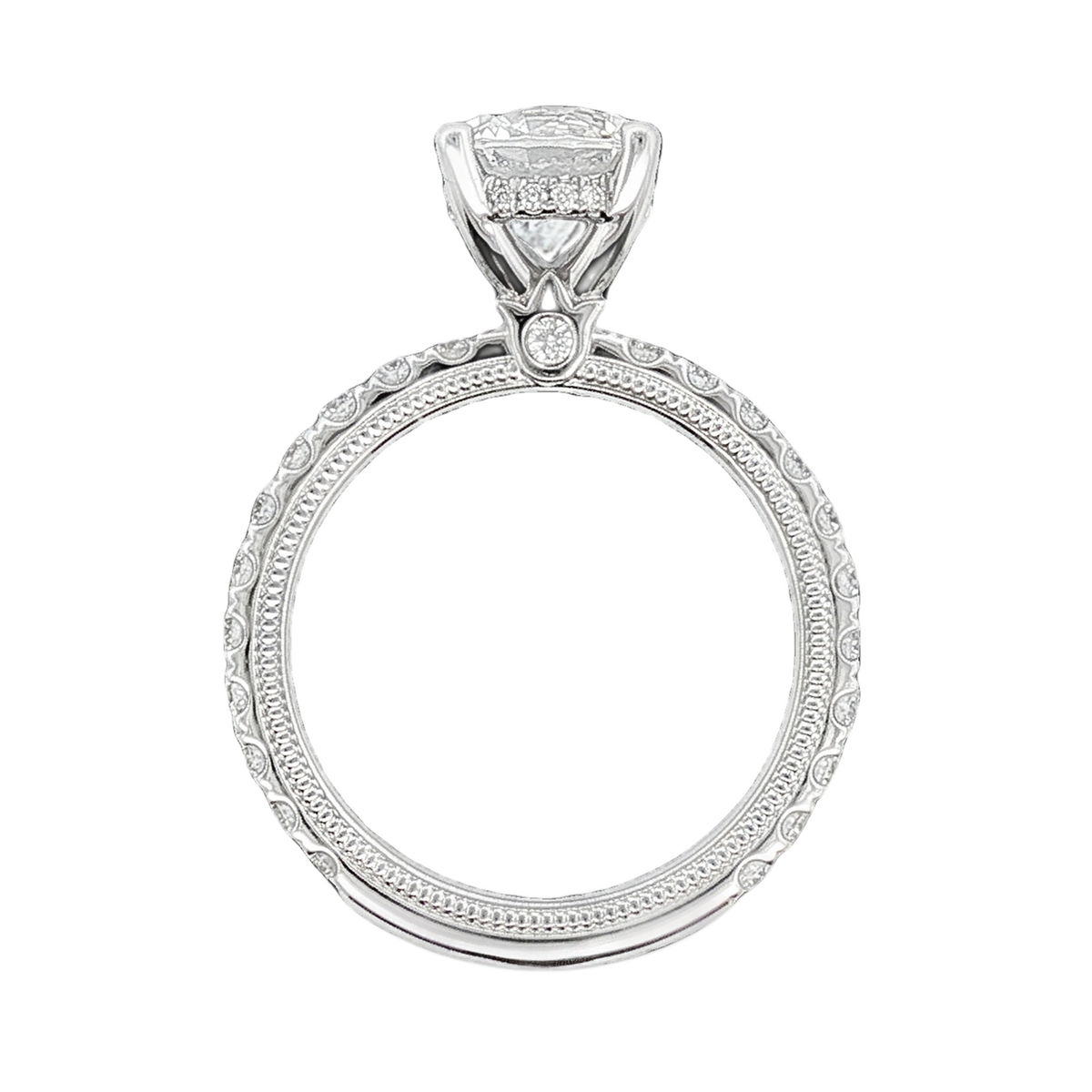 Verragio Round Solitaire Diamond Engagement Ring — photo 3 of 3